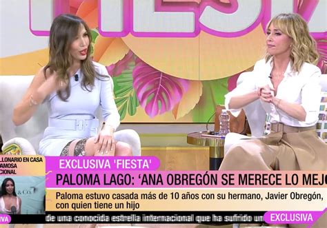 paloma lago y emma garcia|Emma García dio por finalizada la entrevista a。